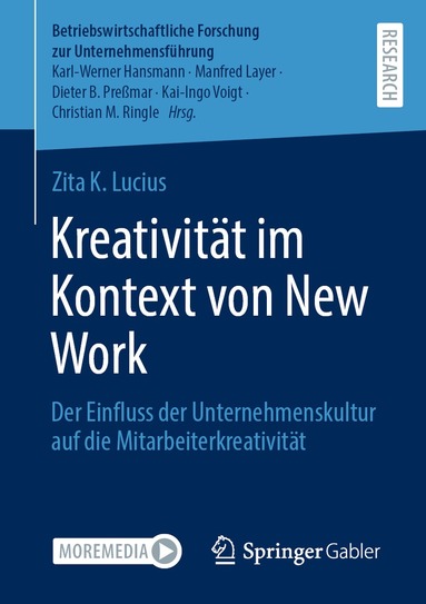 Zita K. Lucius - Kreativität im Kontext von New Work, Häftad