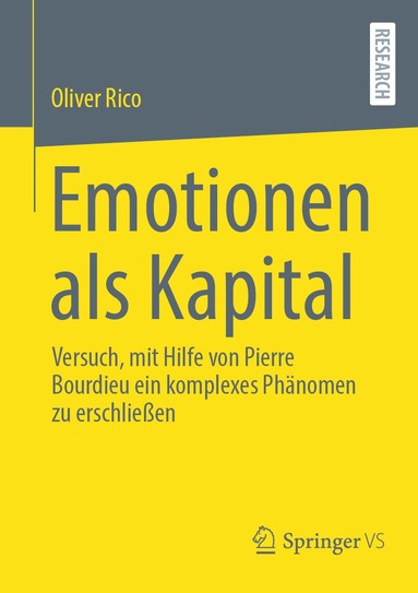 bokomslag Emotionen als Kapital