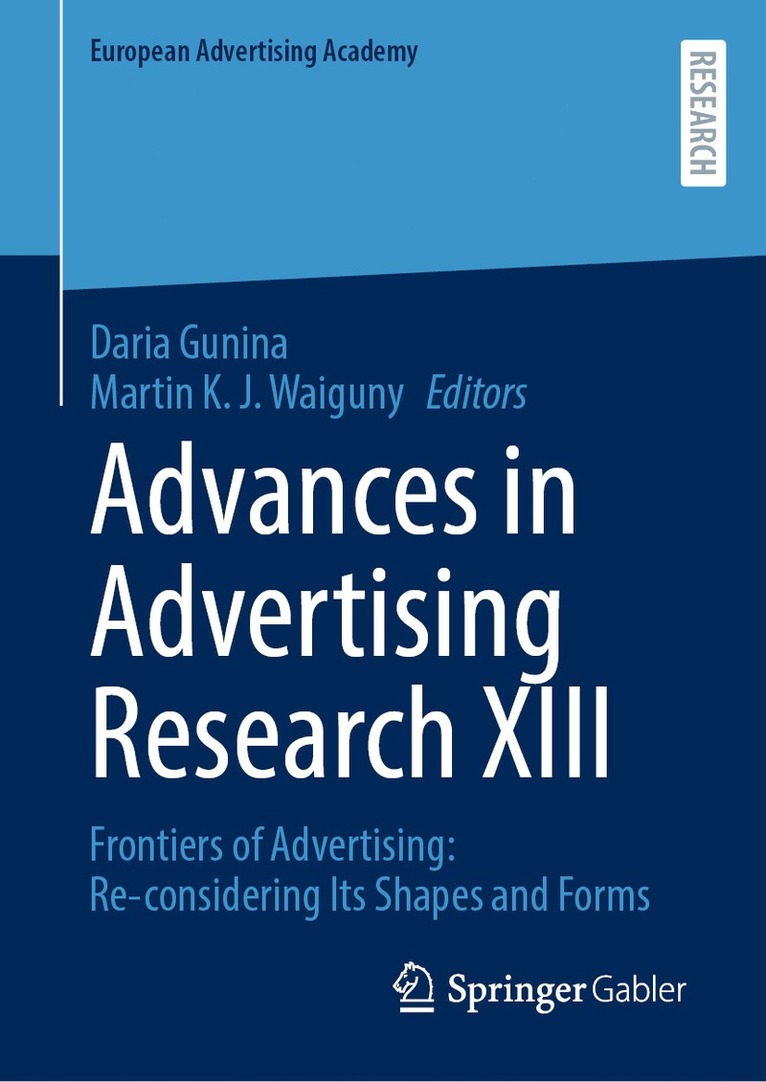 Advances in Advertising Research XIII 1