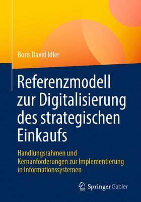 bokomslag Referenzmodell zur Digitalisierung des strategischen Einkaufs