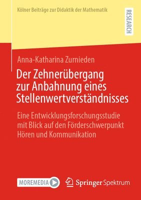 bokomslag Der Zehnerbergang zur Anbahnung eines Stellenwertverstndnisses