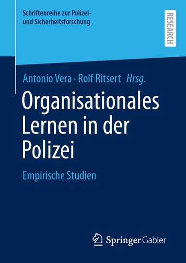 Antonio Vera, Rolf Ritsert - Organisationales Lernen in der Polizei, Häftad