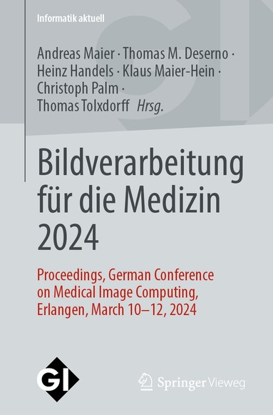 Andreas Maier, Thomas M. Deserno, Heinz Handels, Klaus Maier-Hein, Christoph Palm, Thomas Tolxdorff - Bildverarbeitung für die Medizin 2024, Häftad