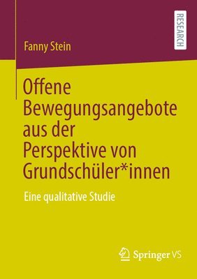 bokomslag Offene Bewegungsangebote aus der Perspektive von Grundschler*innen