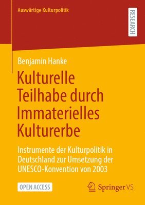 bokomslag Kulturelle Teilhabe durch Immaterielles Kulturerbe