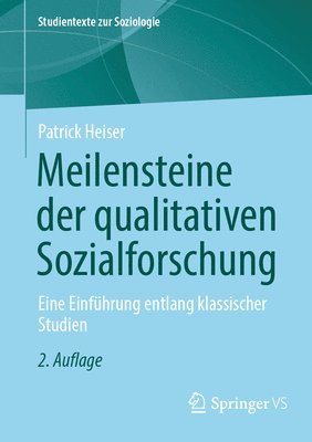 bokomslag Meilensteine der qualitativen Sozialforschung