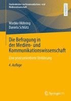 Wiebke Möhring, Daniela Schlütz - Die Befragung in der Medien- und Kommunikationswissenschaft, Häftad