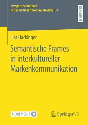 bokomslag Semantische Frames in interkultureller Markenkommunikation