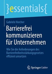 bokomslag Barrierefrei kommunizieren fr Unternehmen