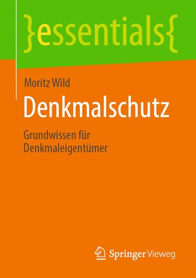 bokomslag Denkmalschutz