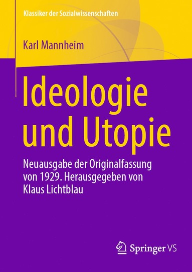 bokomslag Ideologie und Utopie