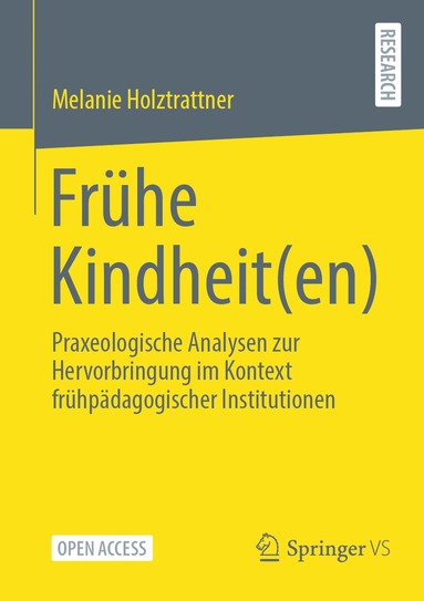 bokomslag Frühe Kindheit(en)