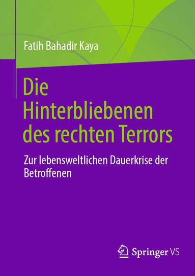 bokomslag Die Hinterbliebenen des rechten Terrors