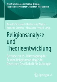 bokomslag Religionsanalyse und Theorieentwicklung