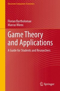 bokomslag Game Theory and Applications