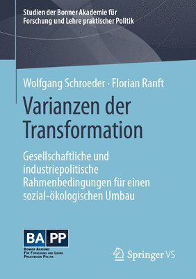 bokomslag Varianzen der Transformation