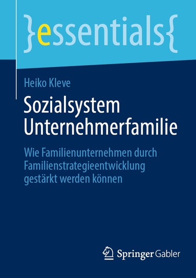 Heiko Kleve - Sozialsystem Unternehmerfamilie, Häftad