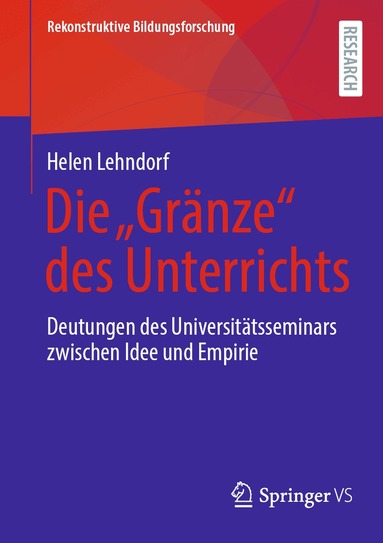 Helen Lehndorf - Die „Gränze“ des Unterrichts, Häftad