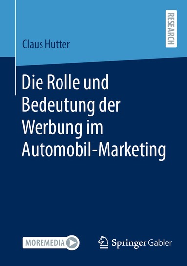 bokomslag Die Rolle und Bedeutung der Werbung im Automobil-Marketing