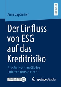 bokomslag Der Einfluss von ESG auf das Kreditrisiko