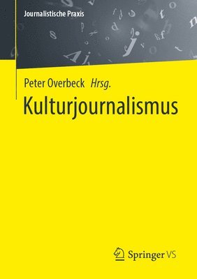 bokomslag Kulturjournalismus