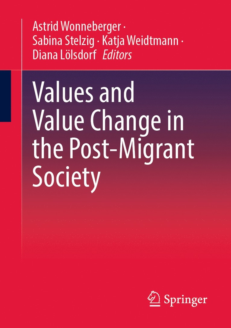 Astrid Wonneberger, Sabina Stelzig, Katja Weidtmann, Diana Lölsdorf, Diana Lolsdorf - Values and value change in the post-migrant society, Häftad
