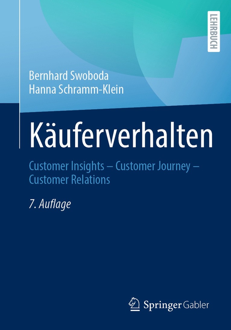 Bernhard Swoboda, Hanna Schramm-Klein - Käuferverhalten, Häftad