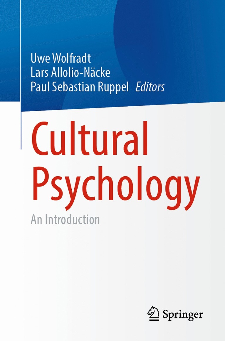 Uwe Wolfradt, Lars Allolio-Näcke, Paul Sebastian Ruppel, Lars Allolio-Nacke - Cultural Psychology, Häftad