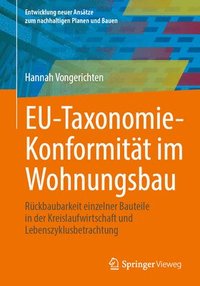 bokomslag EU-Taxonomie-Konformitt im Wohnungsbau