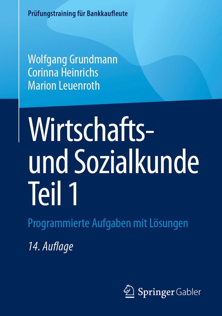 Wirtschafts- und Sozialkunde Teil 1 1