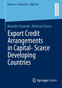 bokomslag Export Credit Arrangements in Capital-Scarce Developing Countries