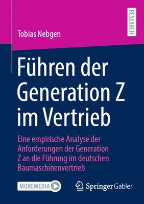 bokomslag Fhren der Generation Z im Vertrieb