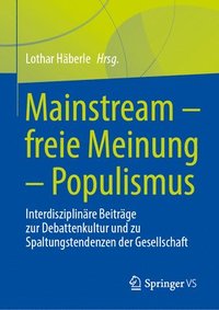 bokomslag Mainstream  freie Meinung  Populismus