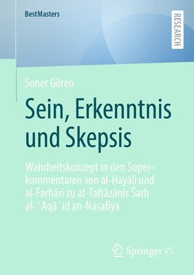 bokomslag Sein, Erkenntnis und Skepsis