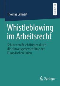 bokomslag Whistleblowing im Arbeitsrecht