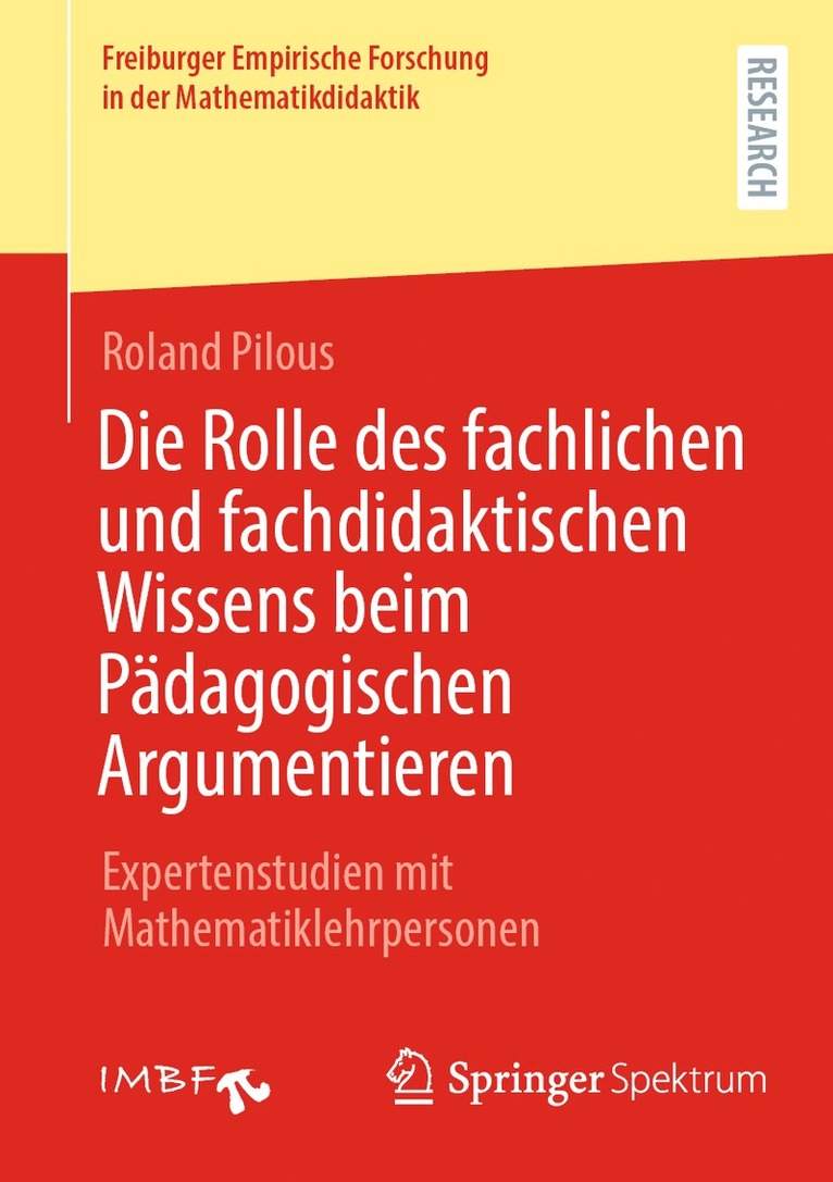 Die Rolle des fachlichen und fachdidaktischen Wissens beim Pdagogischen Argumentieren 1