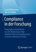 Ingrid Wiedemann, Patrick Pobuda - Compliance in der Forschung, Häftad