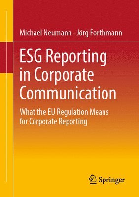 bokomslag ESG Reporting in Corporate Communication