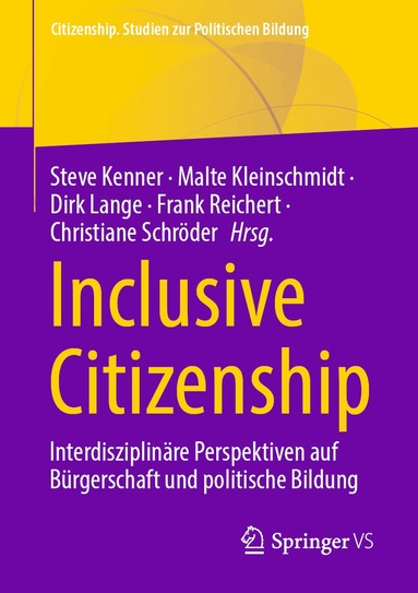 Steve Kenner, Malte Kleinschmidt, Dirk Lange, Frank Reichert, Christiane Schröder - Inclusive Citizenship, Häftad