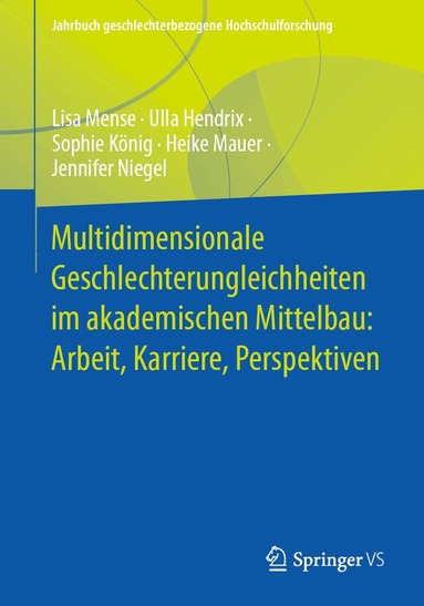 Lisa Mense, Ulla Hendrix, Sophie König, Heike Mauer, Jennifer Niegel - Multidimensionale Geschlechterungleichheiten im akademischen Mittelbau: Arbeit, Karriere, Perspektiven, Häftad