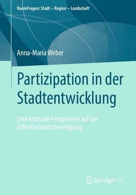 bokomslag Partizipation in der Stadtentwicklung