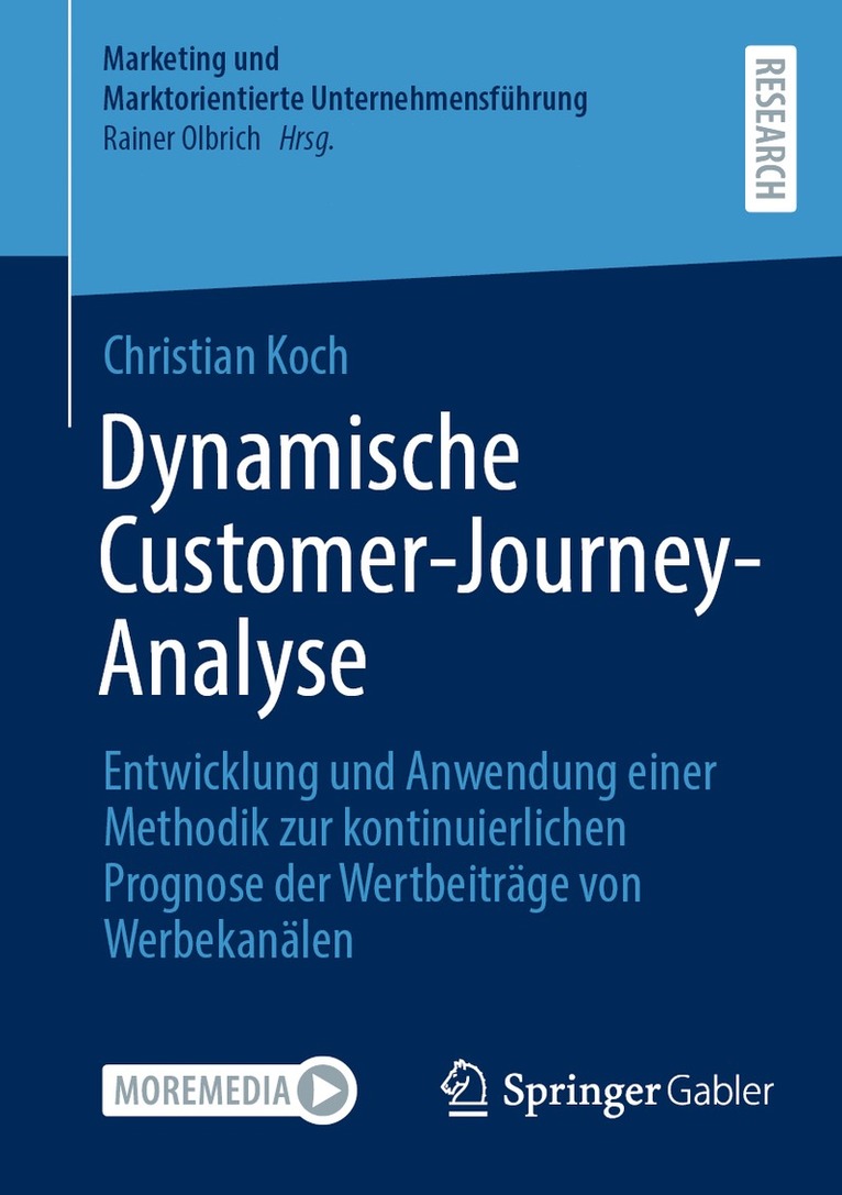 Christian Koch - Dynamische Customer-Journey-Analyse, Häftad