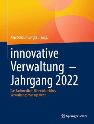 bokomslag innovative Verwaltung   Jahrgang 2022