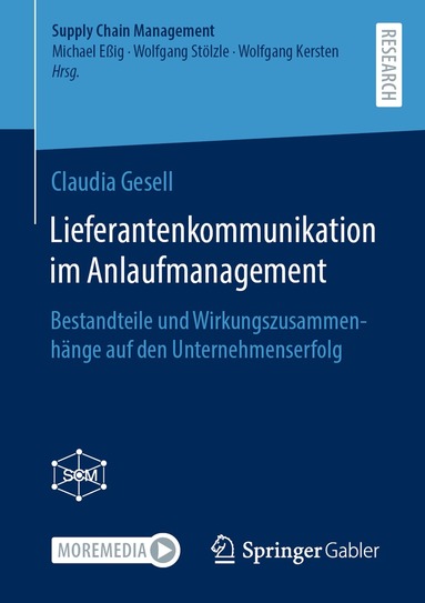 Claudia Gesell - Lieferantenkommunikation im Anlaufmanagement, Häftad
