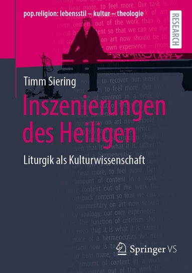 Timm Siering - Inszenierungen des Heiligen, Häftad