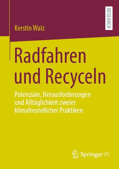 bokomslag Radfahren und Recyceln