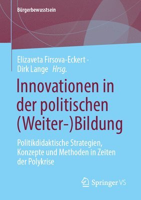 Elizaveta Firsova-Eckert, Dirk Lange - Innovationen in der politischen (Weiter-)Bildung, Häftad