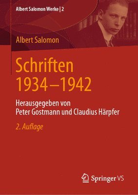 bokomslag Schriften 1934 - 1942