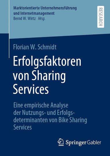 bokomslag Erfolgsfaktoren von Sharing Services