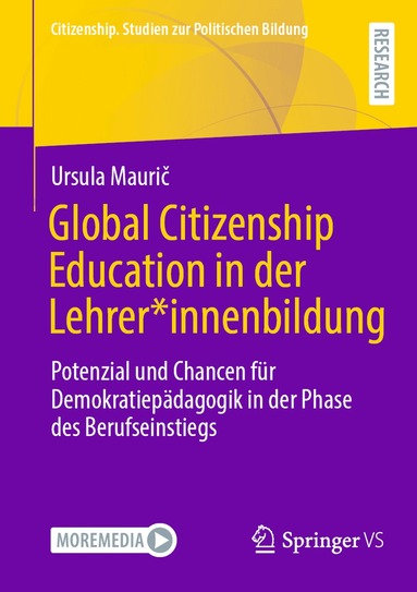 Ursula Maurič - Global Citizenship Education in der Lehrer*innenbildung, Häftad